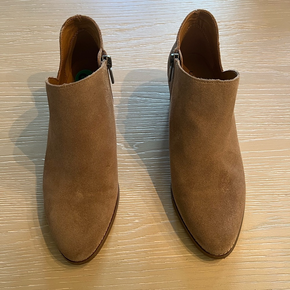 Lucky Brand Faux Suede Boots